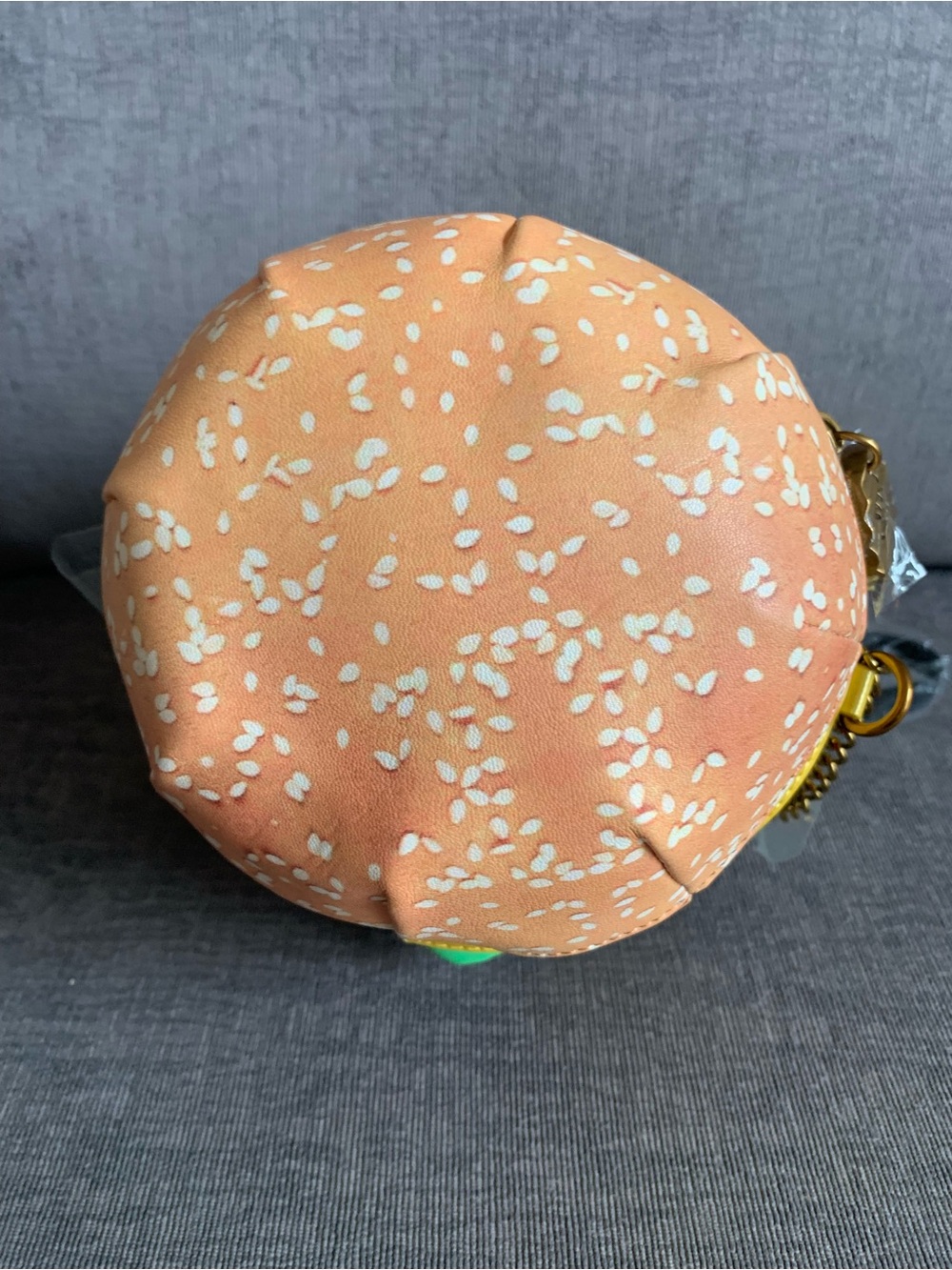 Betsey Johnson Kitsch Nice Buns cheeseburger hamburger Crossbody bag purse NWOT - Picture 7 of 13